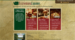 Desktop Screenshot of ellensburgliquors.com